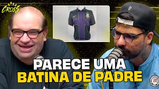 A CAMISA do Corinthians que ASSUSTA de TÃO FEIA serjão foguetes [upl. by Nannoc]