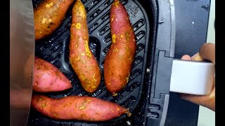 Air Fryer Baked Sweet Potatoes  Easy Chinese Air fryer Recipe [upl. by Priscilla]