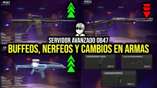 CAMBIOS EN ARMAS PARA LA PRÓXIMA ACTUALIZACIÓN DICIEMBRE 2024  FREE FIRE ¿NUEVOS ADITAMENTOS [upl. by Maren]