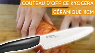 Présentation du couteau doffice Kyocera céramique 11cm [upl. by Roskes]