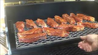 Grilling Countrystyle Loin Ribs On A Brand New Grate [upl. by Wenda]