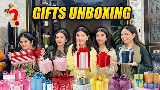 Bohat zyada gifts mil gaye  Api ki traf milad  Gifts unboxing  Hira Faisal  Sistrology [upl. by Annaili]