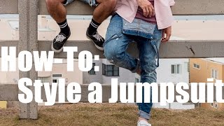 How to style a Jumpsuit  One Dapper Street [upl. by Glantz]