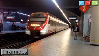 Pirámides C1  C7  C10  Cercanías Madrid  Renfe Civia  2015 [upl. by Trin73]