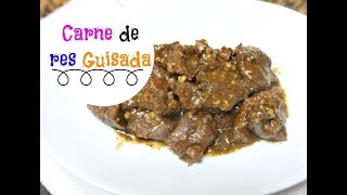 Carne de res guisada facil y suave  Ros Emely [upl. by Laertnom306]