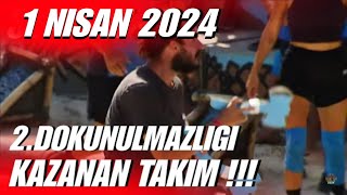 Survivor Dokunulmazlık Oyunu Kim Kazandı  1 Nisan 2024 [upl. by Ahseital]