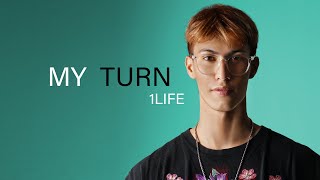 MY TURN  1LIFE x realnesimnotcry Official Music Visualizer [upl. by Anaej]