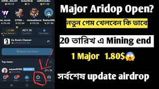 Major New update Major game aridop allocation [upl. by Gulgee]