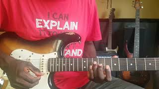 Kwadwo Akwaboahs song Awer3kyekyer3 guitar tutorials [upl. by Ellenej]