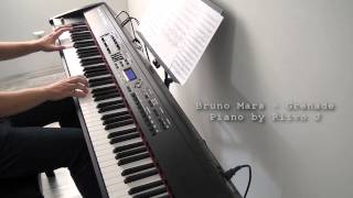 Bruno Mars  Grenade Piano Cover [upl. by Ahseek305]