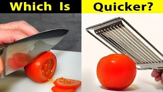 Are kitchen gadgets FASTER than a knife [upl. by Enialed]