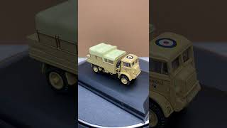 Oxford die cast ready made Bedford QLB 42 LAA Regiment Libya 1942 176 scale 76QLB002 [upl. by Llevrac]