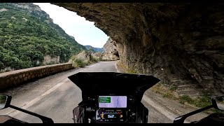 Magical E82 Sparta To Kalamata bmwr1250gs [upl. by Irrehs]