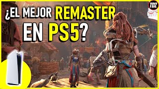 ¿El MEJOR remaster en PS5 Horizon Zero Dawn Remastered en PS5 [upl. by Domella155]