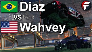 Diaz vs Wahvey  Rocket League 1v1 Showmatch [upl. by Pesvoh630]