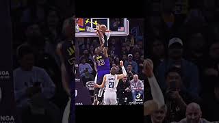 Lebron posterized dunkcttoyoutubeshorts lebronjames basketball [upl. by Adel]