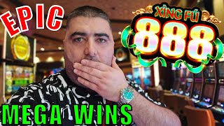 BIGGEST JACKPOT On Xing Fu 888 Slot Machine  CASINO EPIC WINS [upl. by Cychosz]