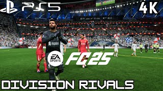 EA Sports FC 25 PS5  Division Rivals Road to 1st Div Week 71 Only Pack Players  4K 60FPS [upl. by Gnauq]