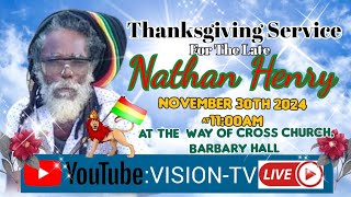 Nathan Henry Thanksgiving Service [upl. by Novah797]