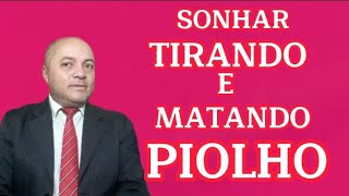 SONHAR TIRANDO E MATANDO PIOLHO [upl. by Pickford]