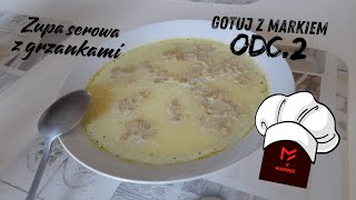 Gotuj z Markiem Odc2 Zupa serowa z grzankami [upl. by Magnum120]