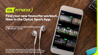 OS Fitness now on Optus Sport [upl. by Ennaylime157]