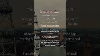 Set your money goals ukpropertymarket ukproperty ukpropertyinvestment [upl. by Enileuqkcaj]