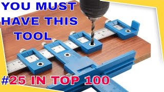 Dahoo Cabinet Hardware Jig  25 In Top 100 Tools For Home Improvement [upl. by Stirling]