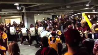 AHHHH DC GOGO Remix  The Washington Redskins Marching Band Drumline [upl. by Nwahs720]