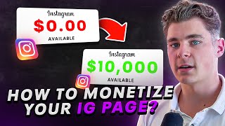 Explore Different Strategies for Monetizing Your IG Page [upl. by Now320]