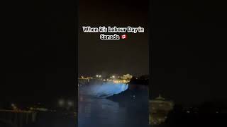 The beauty of Niagara falls will blow your mind music youtubeshorts travel canada [upl. by Idnac]