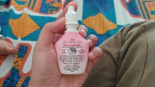 Nasomist Nasal drops । Instant relief from nose blockage in babies and toddler । [upl. by Linoel]