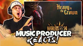 Music Producer REACTS to HEAVY IS THE CROWN 👑 Linkin Park  League of Legends WORLDS 2024 ANTHEM 🔥 [upl. by Zacks]