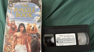 Opening to Rudyard Kiplings The Jungle Book 1994 1995 VHS Version 1 [upl. by Skolnik]