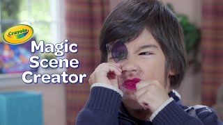 NEW Crayola Magic Scene Creator  Crayola Product Demo [upl. by Corron]