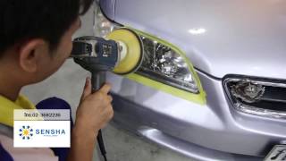 Detailing menu introduction  Lamp polish  SENSHA quotPLASTIC POLISHquot [upl. by Phaidra163]