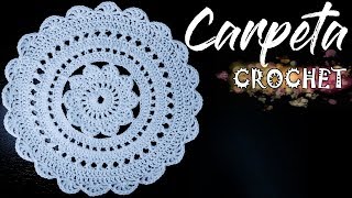 Carpeta a Crochet Paso a Paso  Nirvana Crochet 23 😱🔴 [upl. by Blanchette]