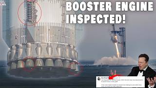 Elon Musk Directly INSPECTED Booster 12 RAPTOR Engine WARPED amp declared this [upl. by Koss955]