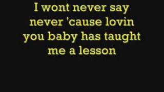 quotNever Say Neverquot lyrics [upl. by Jammie]