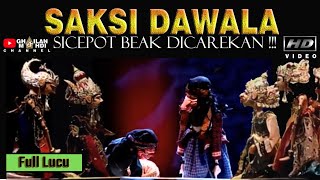 Dawala Jadi Saksi Wayang Golek Bodorna Asep Sunandar Sunarya [upl. by Linnea]