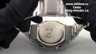 Мужские японские наручные часы Casio Edifice WVQM410D1A [upl. by Rukna]