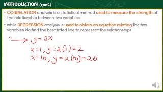 STA104  QMT181  Correlation and Regression Part 1 [upl. by John570]