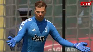 Juventus vs Cagliari FC 24 Gameplay PS4 [upl. by Baelbeer]