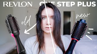 The NEW Revlon OneStep Volumizer Plus VS The Original  Is it worth it  TEMPERATUREHEAT TEST [upl. by Asus390]