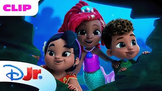 Disney Jr’s Ariel 🧜🏾‍♀️  Meet Ariels Best Friends 🐚  NEW SERIES  disneyjr [upl. by Durr]