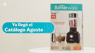 Resumen de Catálogo Betterware Agosto 2024 [upl. by Dalston]