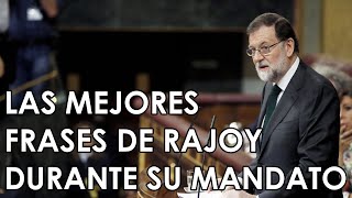 Las mejores frases de Rajoy durante su mandato  VERNE [upl. by Massimo378]