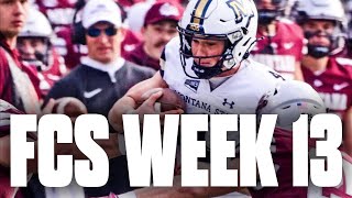 FCS Football Week 13 Preview  Montana vs Montana State amp North Dakota State vs South Dakota [upl. by Anallese]