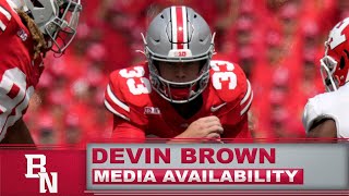 Ohio State QB Devin Brown Grades His Performance vs Youngstown State [upl. by Akener]