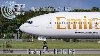 TSS  777GE90115B  Pilot Edition FSX  P3D [upl. by Lewej]